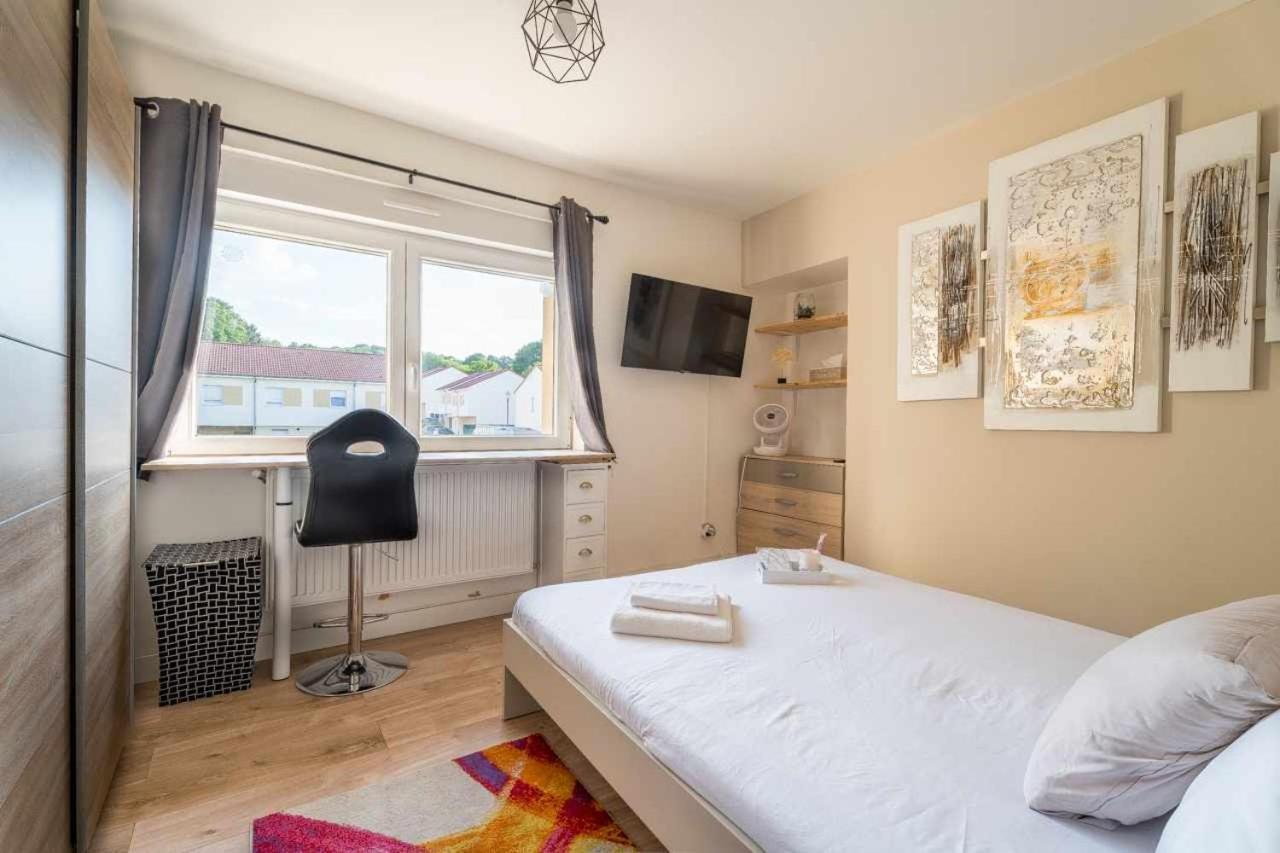 Chambre Privee 14M - Wifi - Appart' 120M Woippy Екстериор снимка